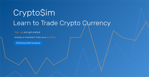 cryptosim cryptocurrency trading platform